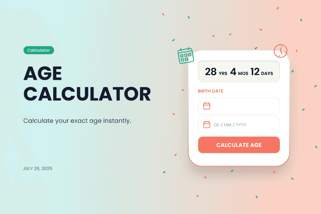 Age Calculator Guide