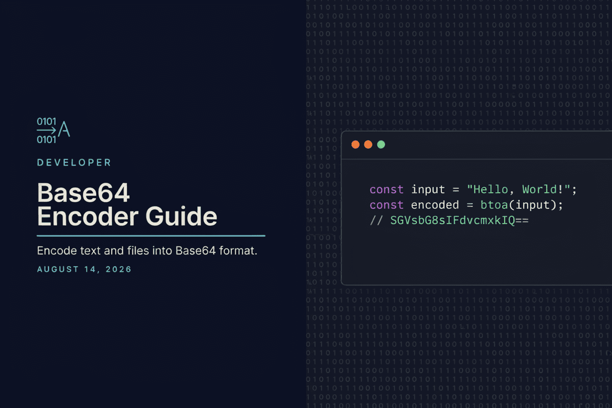 Base64 Encoder Guide