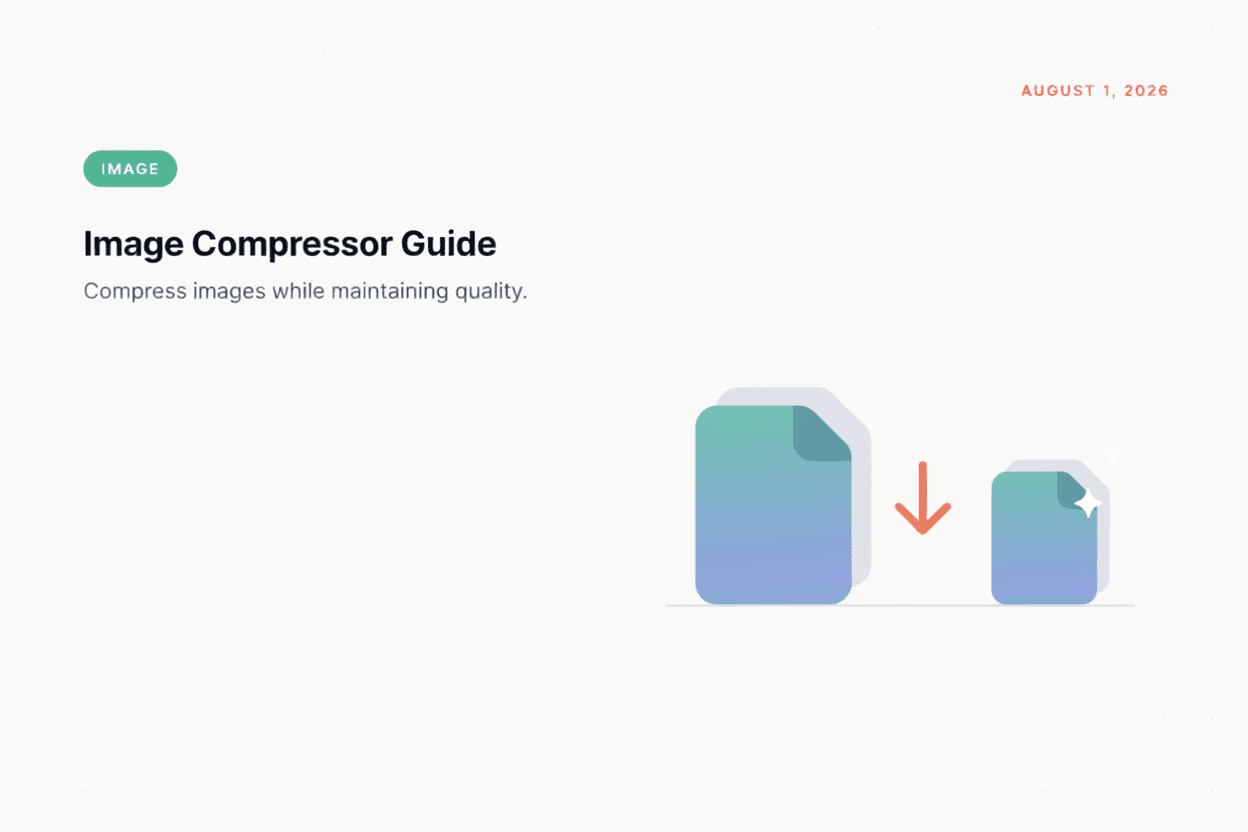 Image Compressor Guide