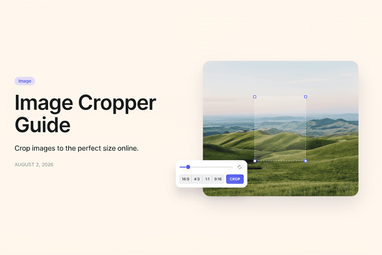 Image Cropper Guide