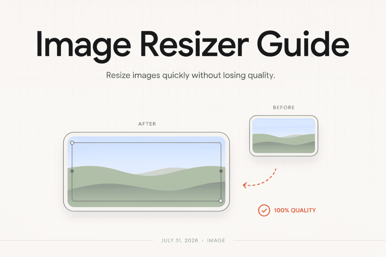 Image Resizer Guide