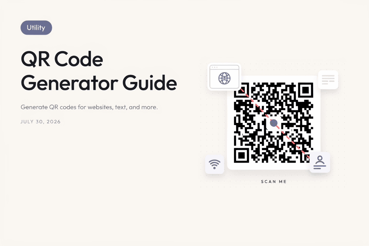 QR Code Generator Guide