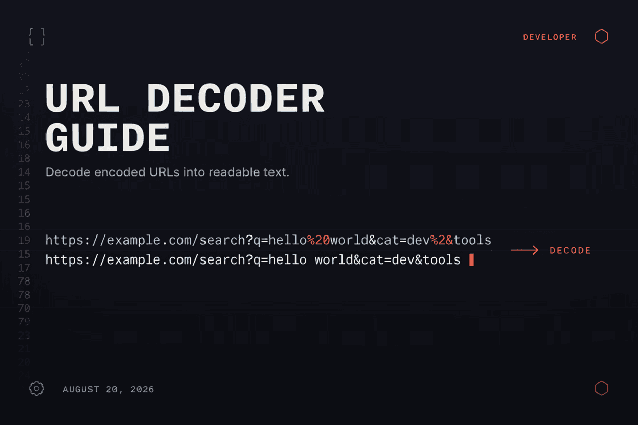 URL Decoder Guide