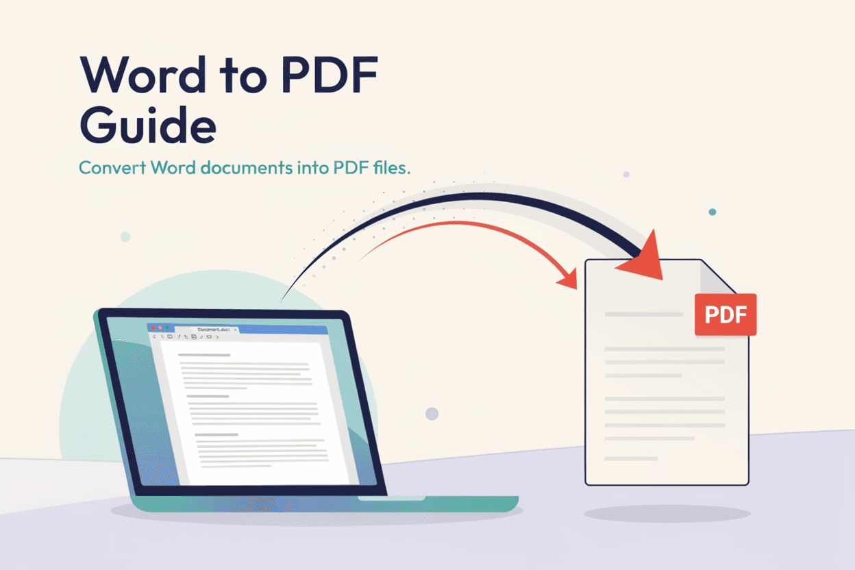 Word to PDF Guide